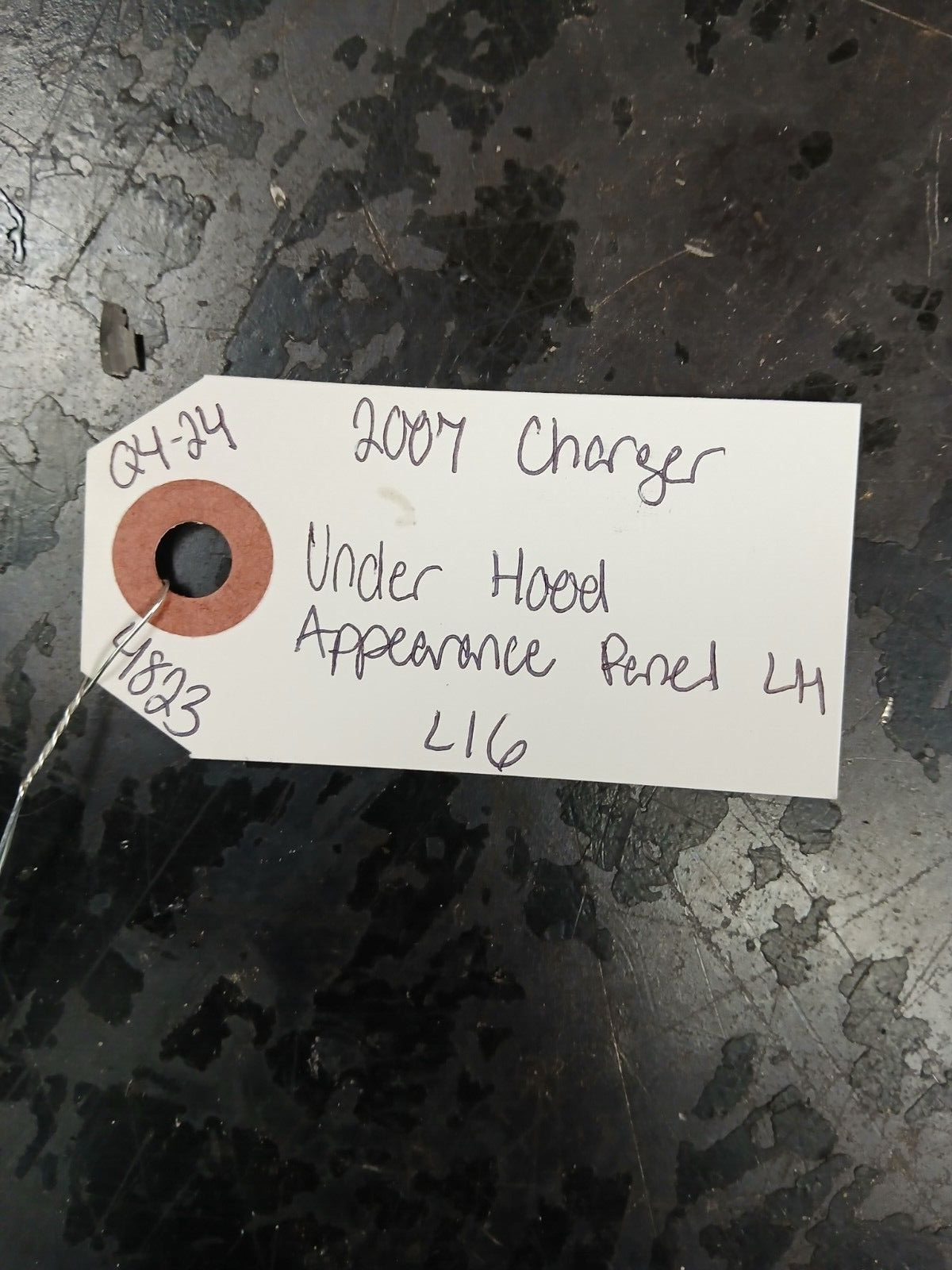 2006-2010 Dodge Charger Driver LH Side Under Hood Appearance Panel 04806169aa