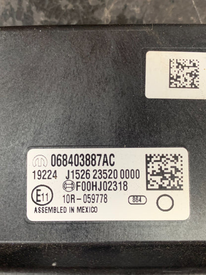 2018-2023 DODGE CHARGER NETWORK GATEWAY CONTROL MODULE UNIT OEM 68403887AB