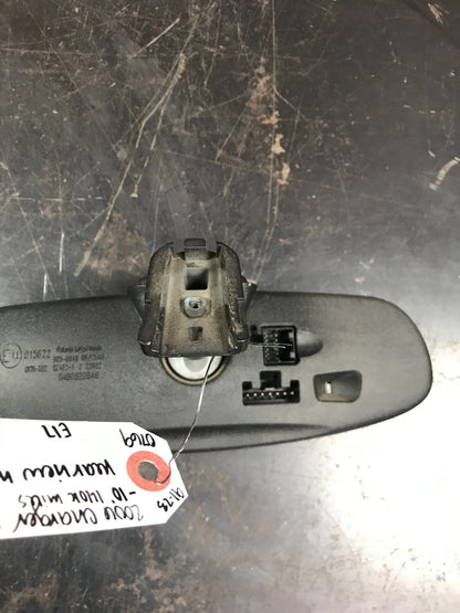 2005-2007 Charger Magnum 300 Auto Dim Rearview Mirror Black Plastic 04806228AB