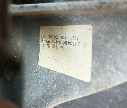 2003-2006 Dodge Viper SRT-10 Brake Clutch Accelerator Pedal Assembly 05290890ae