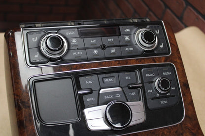 2011-2018 Audi A8 Front Floor Central Console HVAC Trim Bezel OEM 4H0 971 641 E