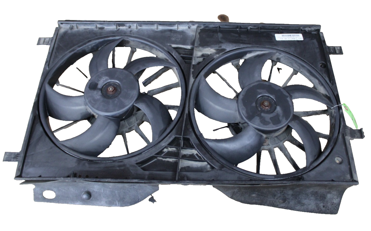 2007-2010 Jeep Compass Radiator Cooling Dual Fan Motor Assembly 24041245