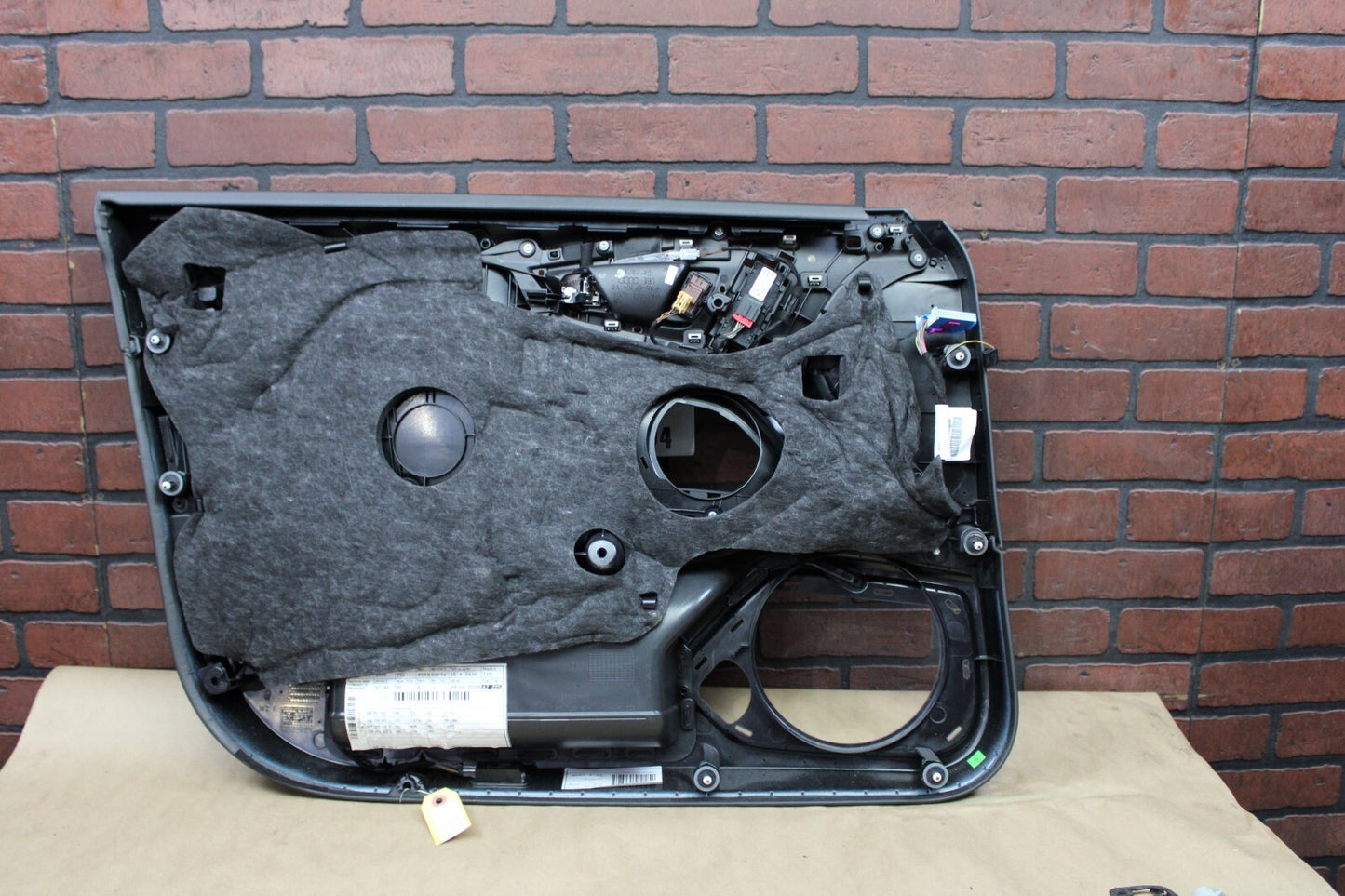 2012-2018 Audi A7/S7 Front Passenger RH Side Interior Door Panel Assembly Black