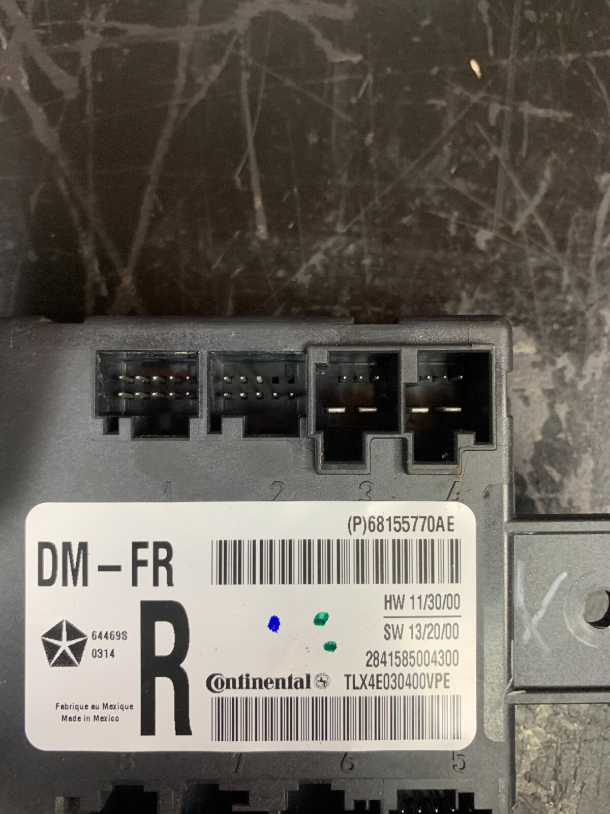 2011-2014 Dodge Ram Chrysler OEM Passenger Right Door Control Module 68155770AD