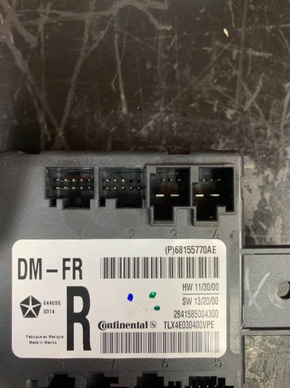 2011-2014 Dodge Ram Chrysler OEM Passenger Right Door Control Module 68155770AD