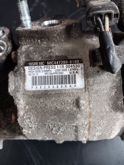 14-23 Ram 1500 Eco Diesel 3.0L Air Conditioning Compressor Assembly 68202995aa