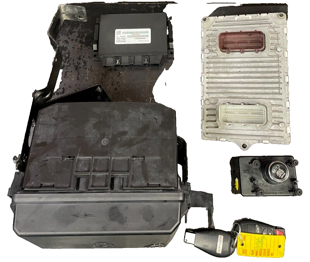 2014 Dodge Challenger SRT8 6.4L Computer Set PCM ECM BCM TIPM TCM Key&Node