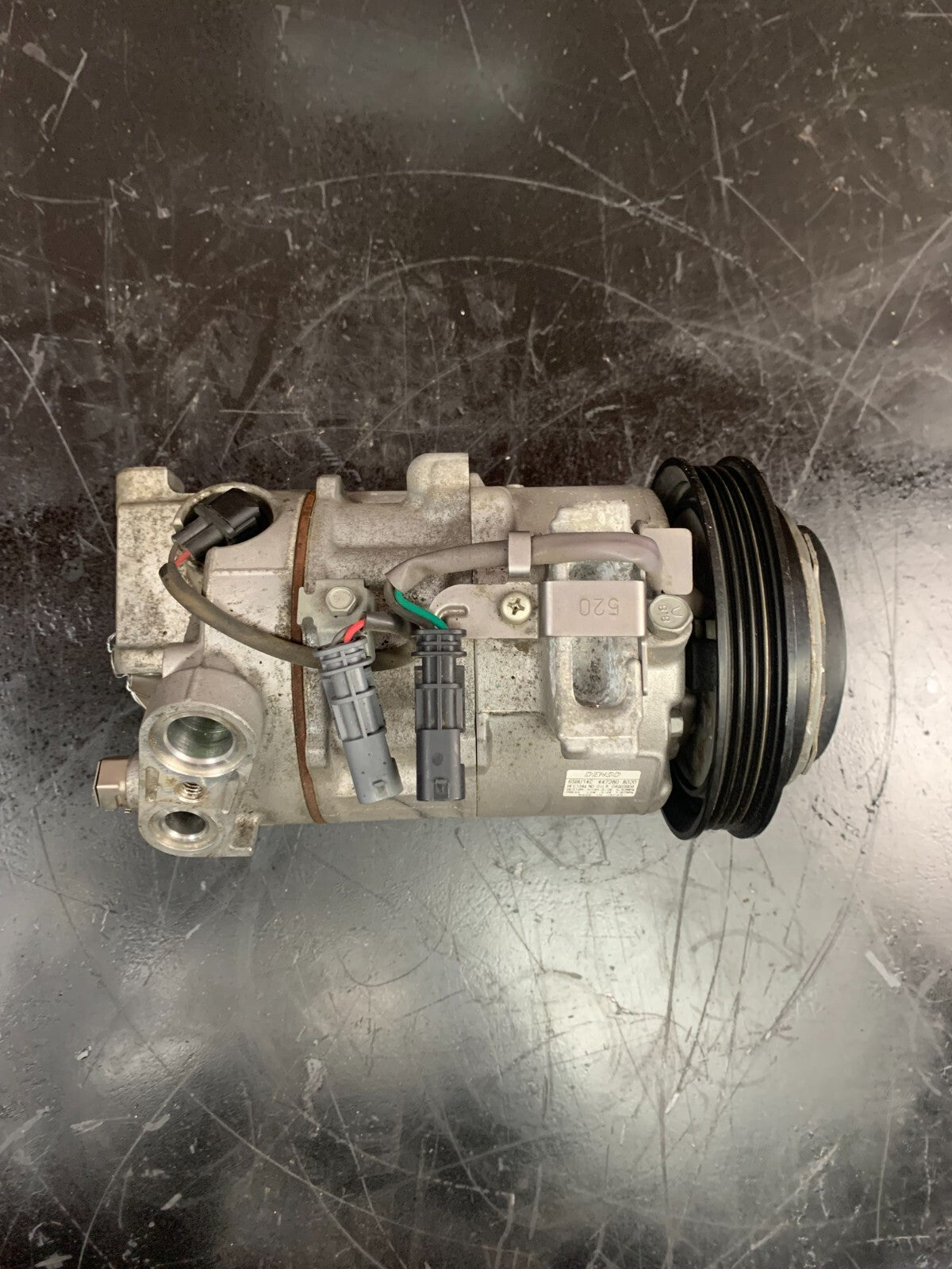 2013-2017 GM DENSO AIR CONDITIONER COMPRESSOR PUMP, NO ISSUES, OEM PART.