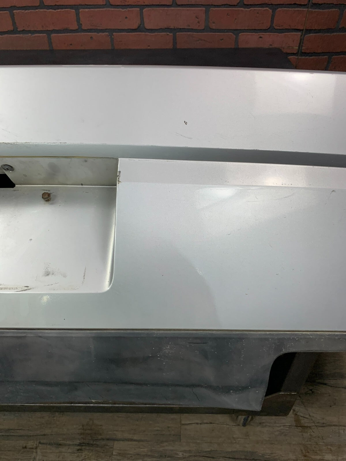 2008 - 2014 DODGE CHALLENGER SRT8 REAR BUMPER W/ DUAL EXHAUST OUTLETS *SCRATCHES