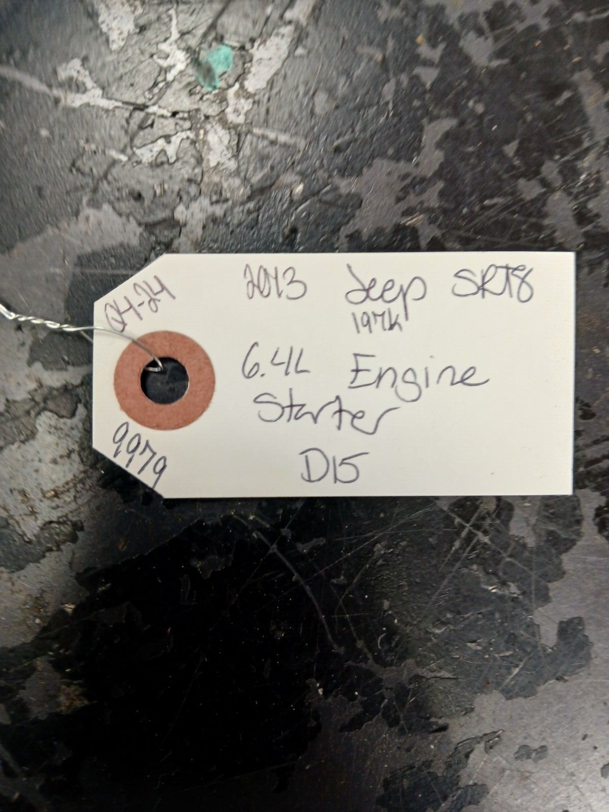 2012-2023 Dodge Jeep Chrysler 6.4L V8 Engine Starter Assembly 05035102aa