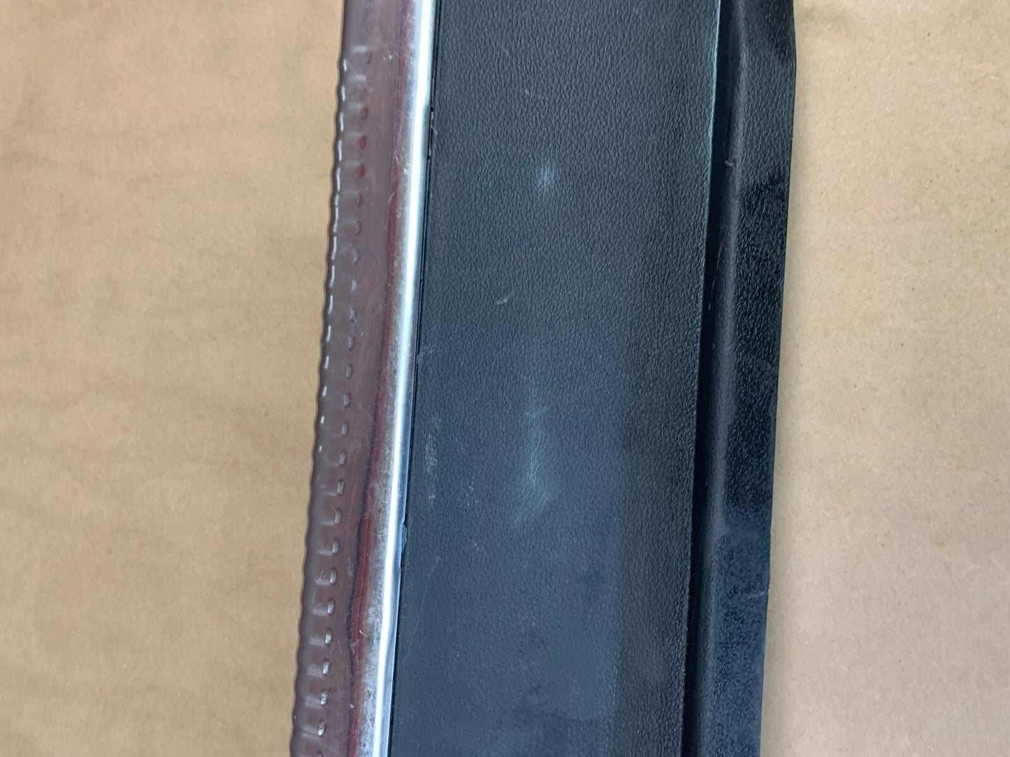 12-18 Audi A7 Lift-Gate Trunk Scuff Trim Plate Black Genuine OEM 4G8863471A4PK