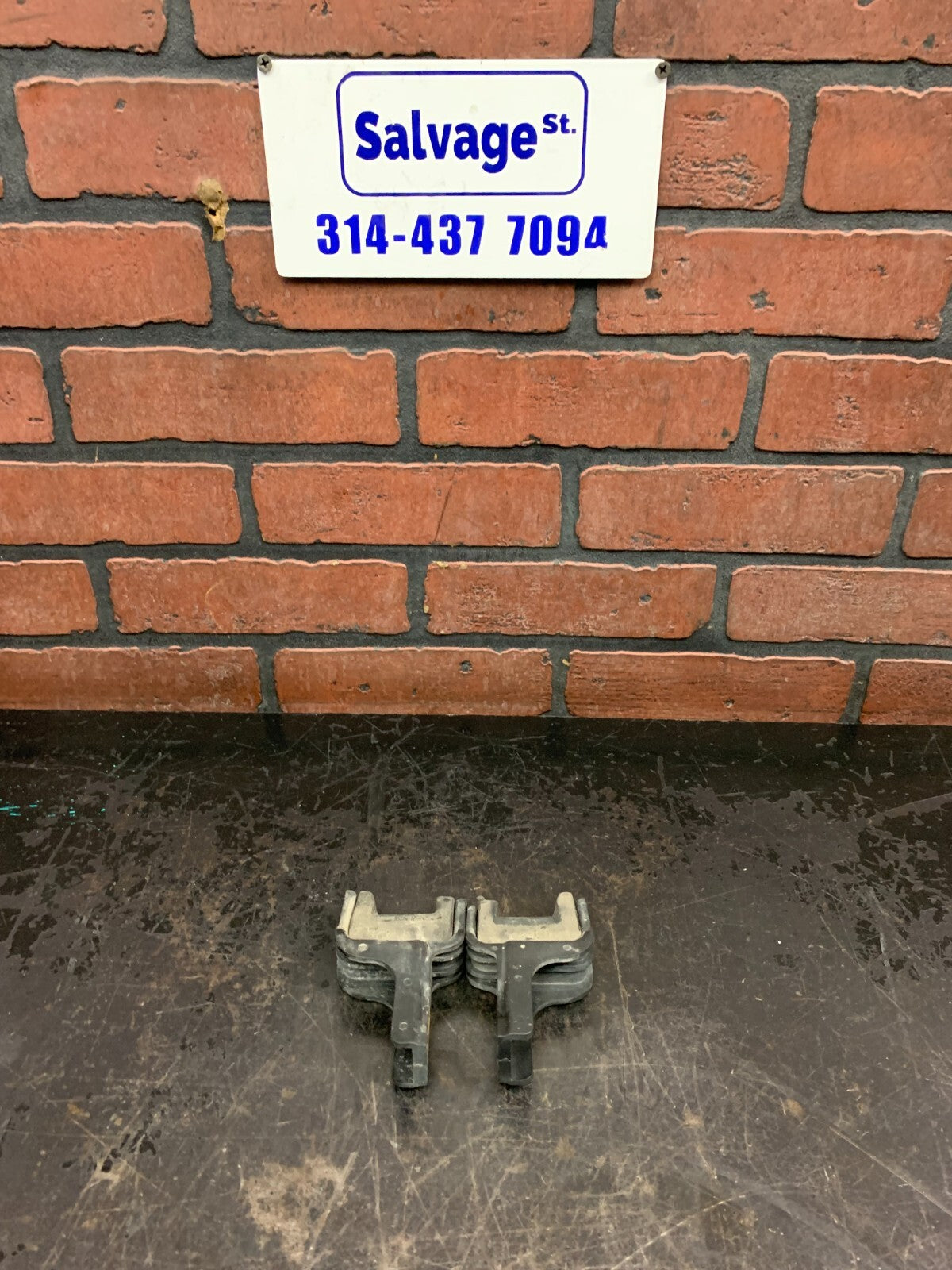 2006 - 2023 DODGE CHARGER RADIATOR UPPER ISOLATOR MOUNT BRACKET SET OF 2 OEM