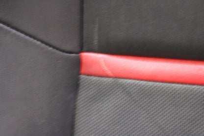 2008-2014 DODGE CHALLENGER SRT8 COMPLETE INTERIOR SEAT SET BLACK LEATHER SUEDE