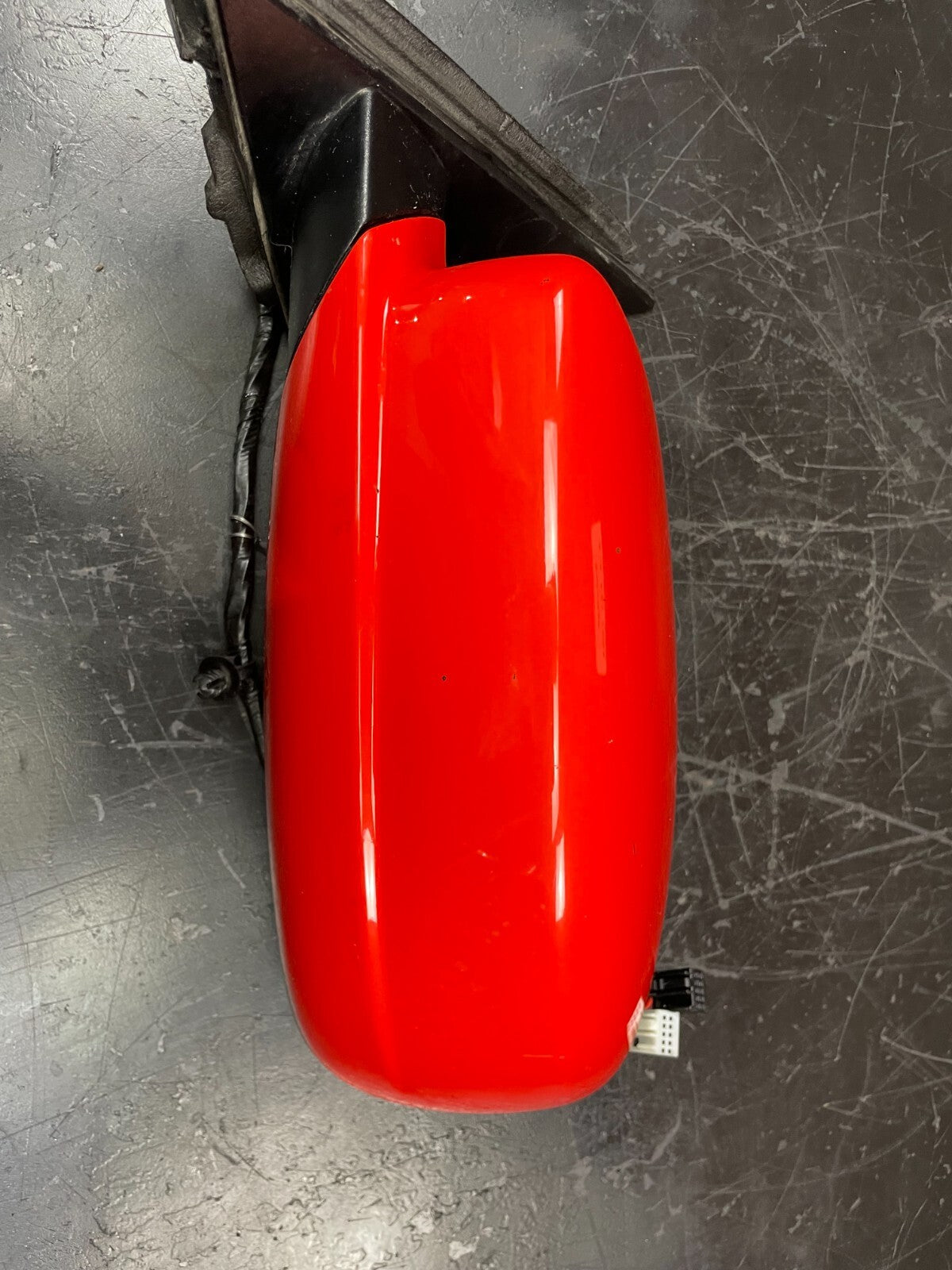 11-19 DODGE CHARGER SRT Left Door Mirror power Orange PVP manual fold heated OEM