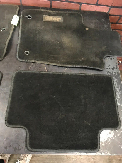 2011-2020 Jeep Grand Cherokee SRT Black Interior Carpet Front and Rear