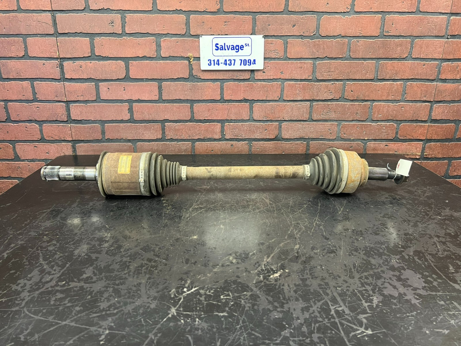 11-20 JEEP GRAND CHEROKEE 6.4L REAR AXLE SHAFT DRIVER LEFT 04726091AB