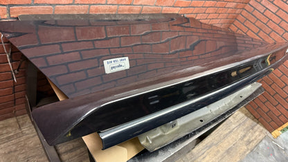 2008-2014 Dodge Challenger SRT8 Trunk Lid Decklid Spoiler OEM PXT Phantom Black