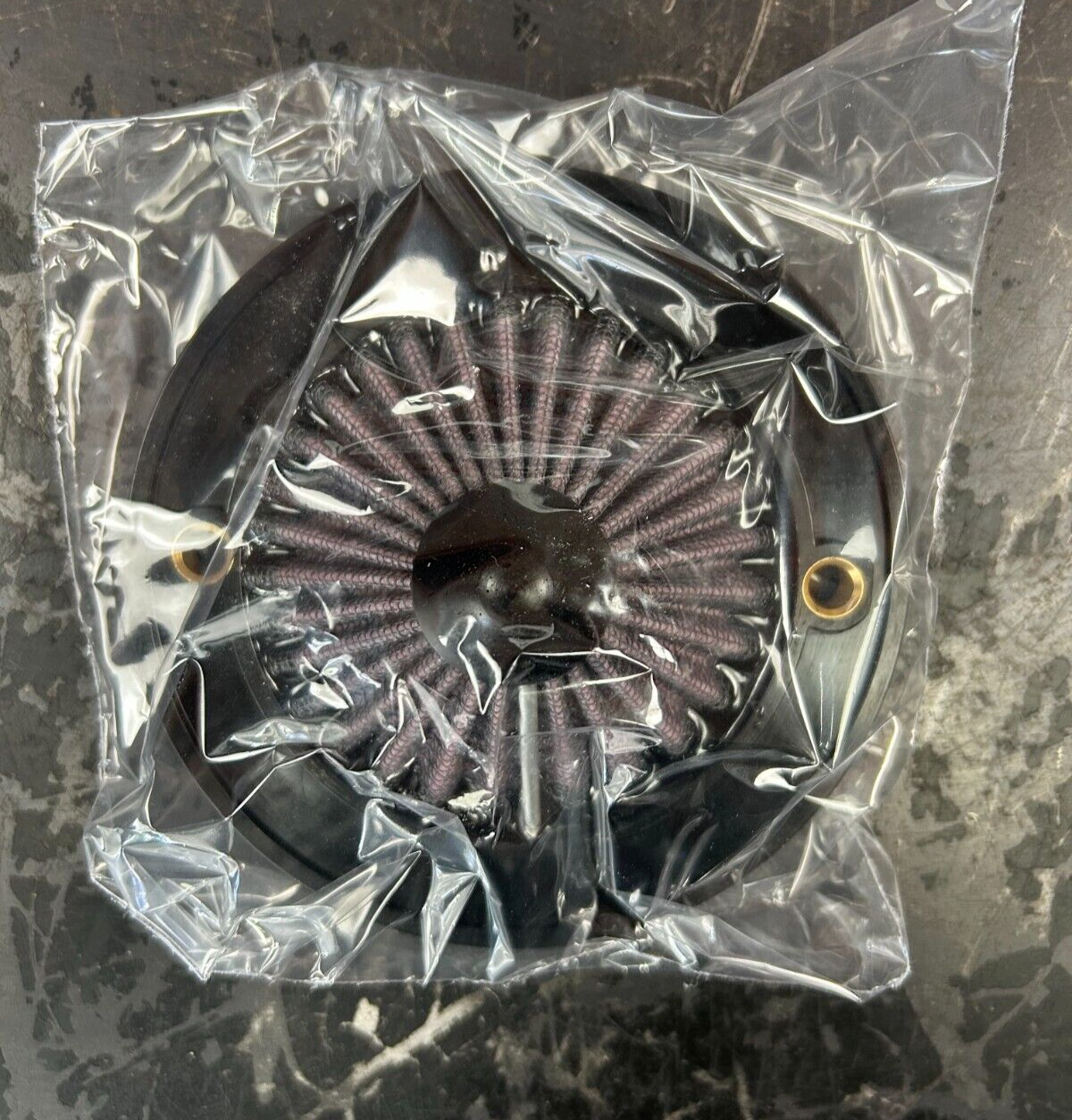 Harley Davidson S&S Air Stinger Stealth Air Cleaner Kit - Chrome Ring 170-0714A