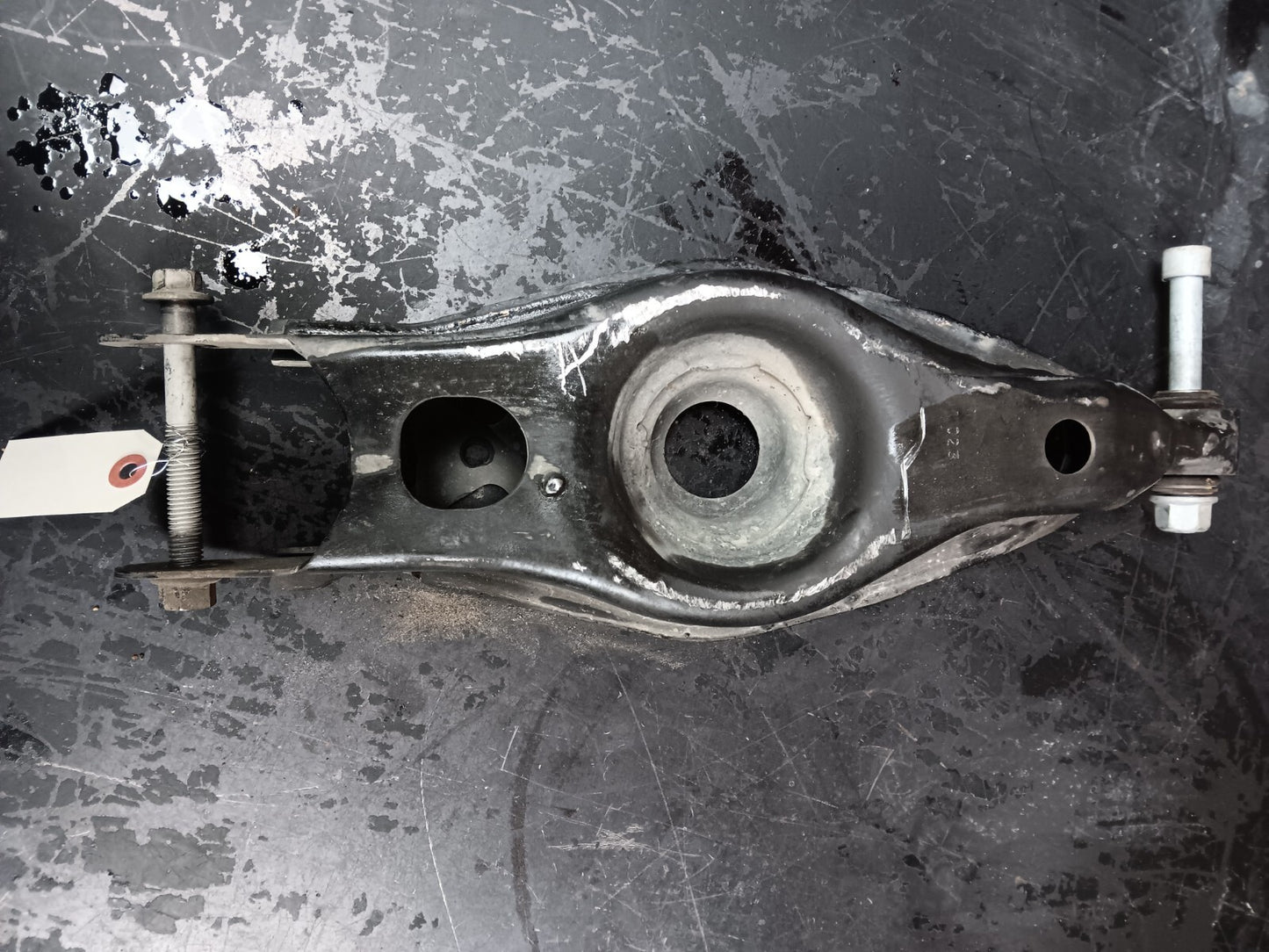 2012 Dodge Charger Rear Lower Center Control Arm Spring Link Perch
