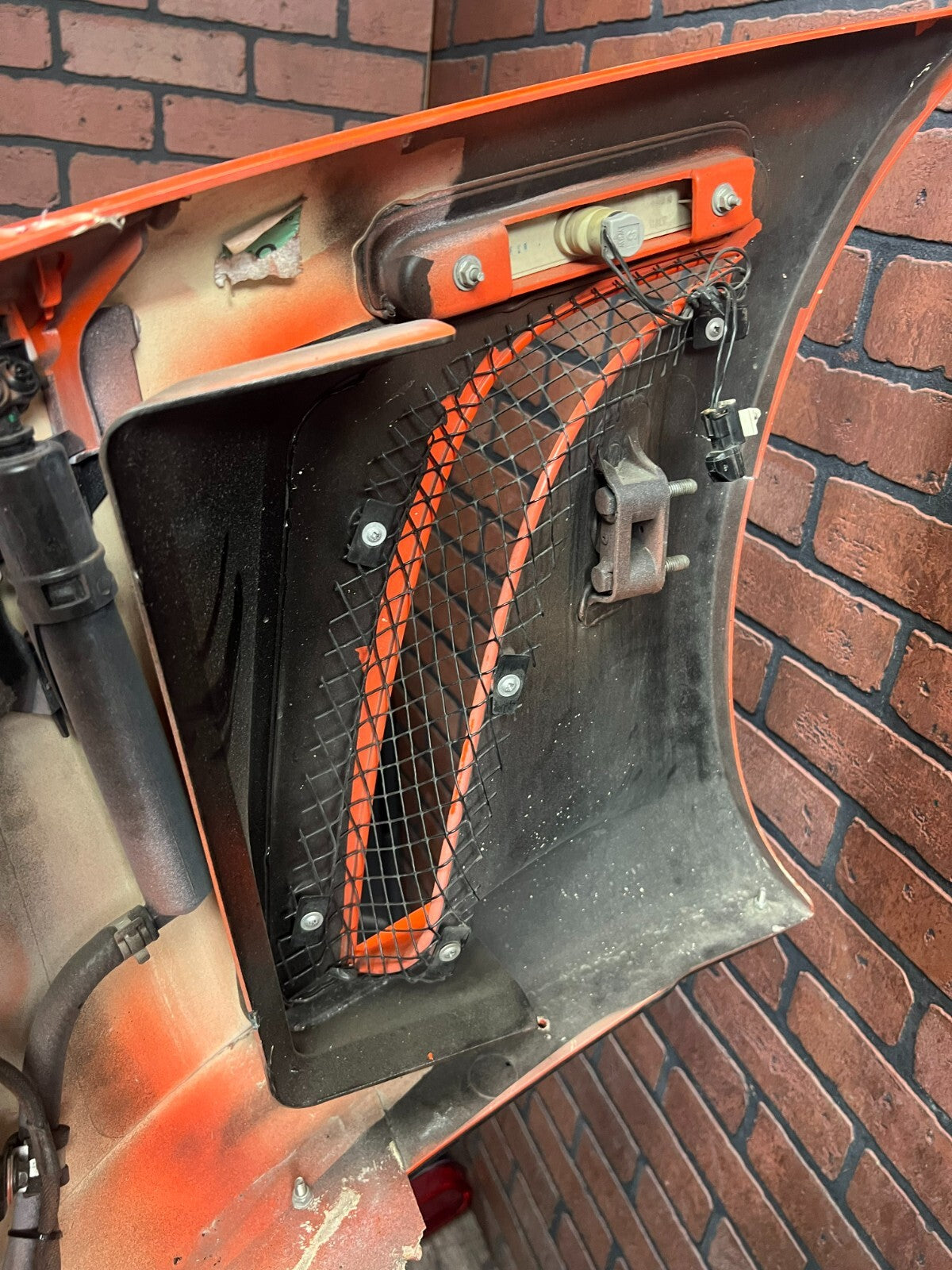 Ferrari F430 Front Bumper with Parking Sensor Option, Orange Damaged 83111210