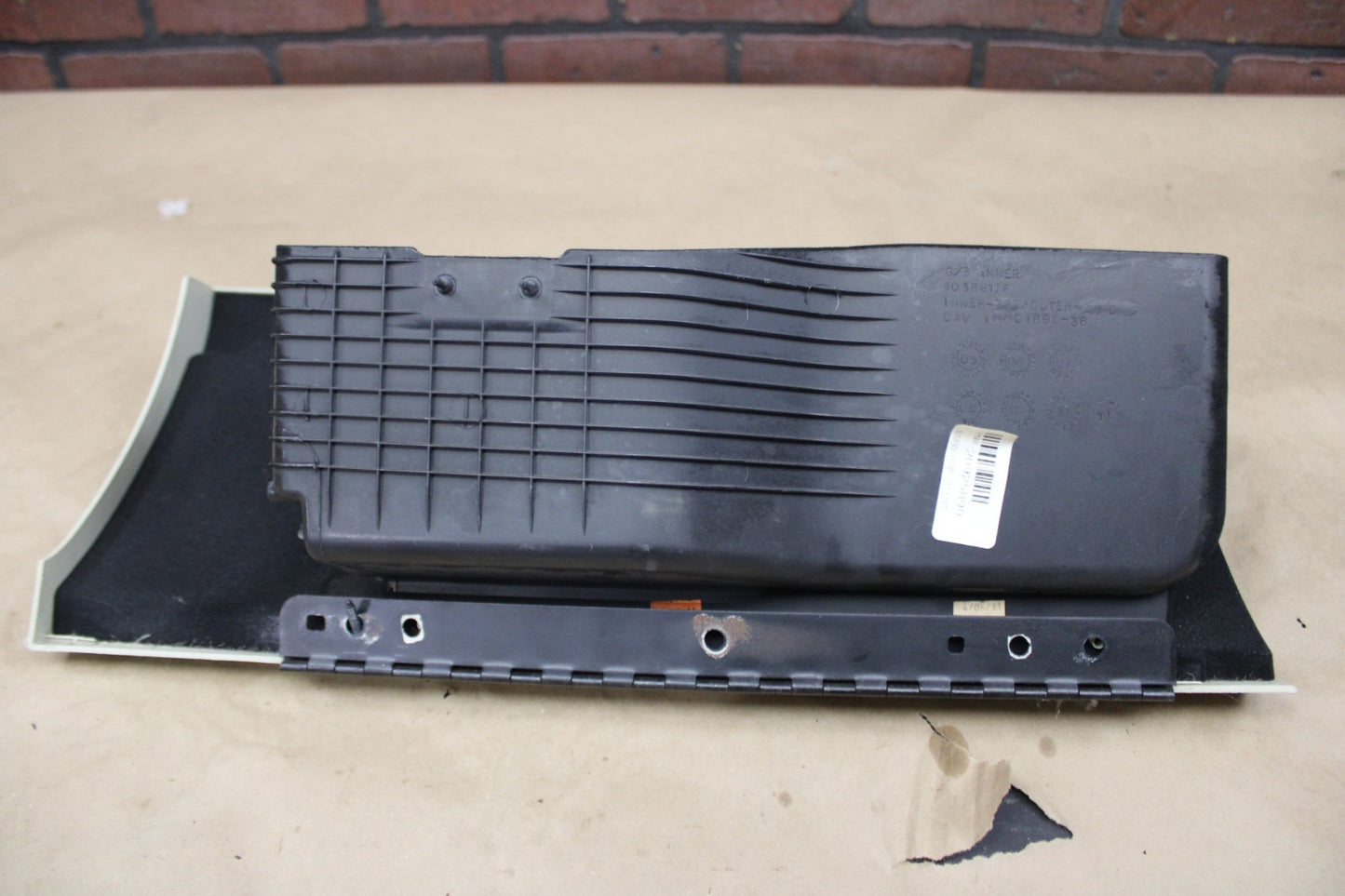 2008-2014 Cadillac Escalade Dash Glove Box Storage Assembly 20925890 OEM Gray