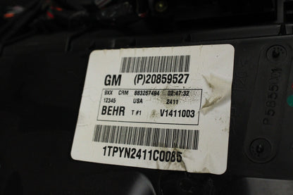 2007-2013 Cadillac Escalade Rear Heater Core Box A/C HVAC Box Assembly Blower