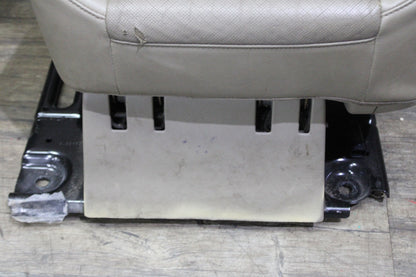 15-20 YUKON Gray Leather Rear Back Second Row Heated Captains Bucket Seat Set