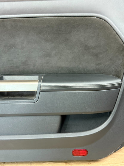 2008-2014 Dodge Challenger SRT8 Interior Front Passenger RH Leather Door Panel