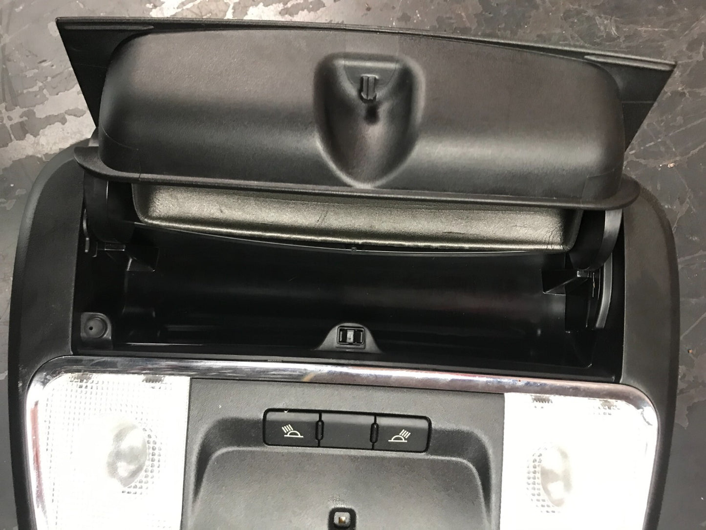 2011-2014 Chrysler 300 Dodge Charger Black Overhead Console Assembly 1RG01DX9AF
