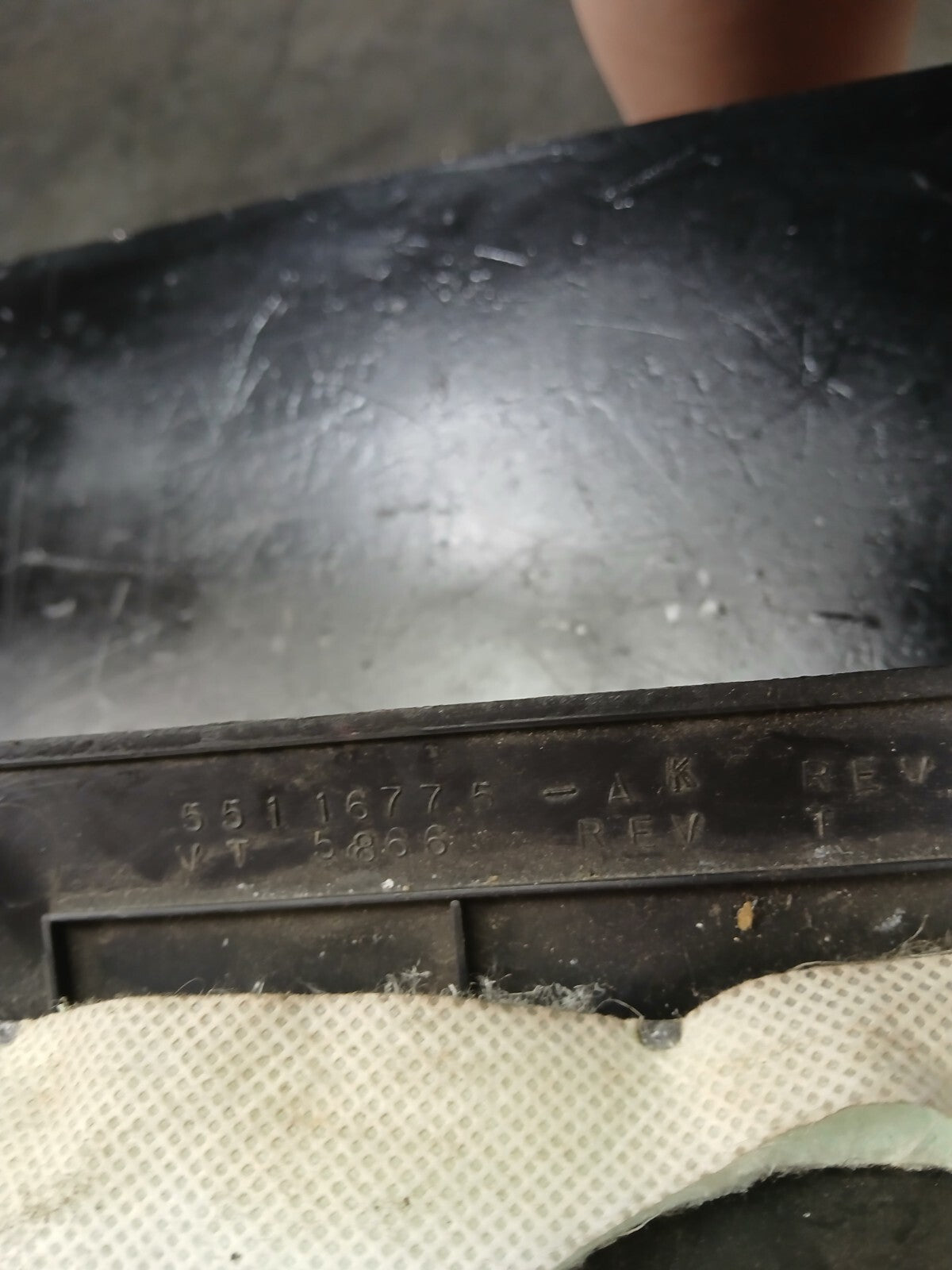 2007 Jeep Grand Cherokee Dashboard Pedal Closeout Trim Panel 55116775ak