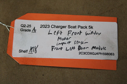 2020-2023 Dodge Charger 300 Front Left Door Module Sensor Window Motor Set Kit