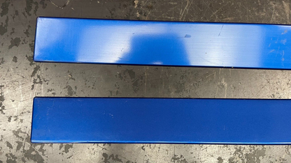 2003-2005 Dodge Neon SRT-4 Rear L+R Lower Door Trim Molding Applique Pair Blue