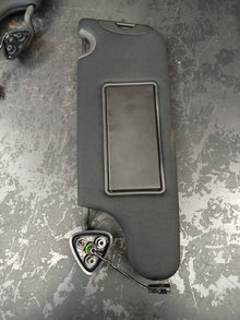 08-16 Dodge Challenger R/T Scat Pack Extendable Sun Visor Set w/ Mirror & Lights