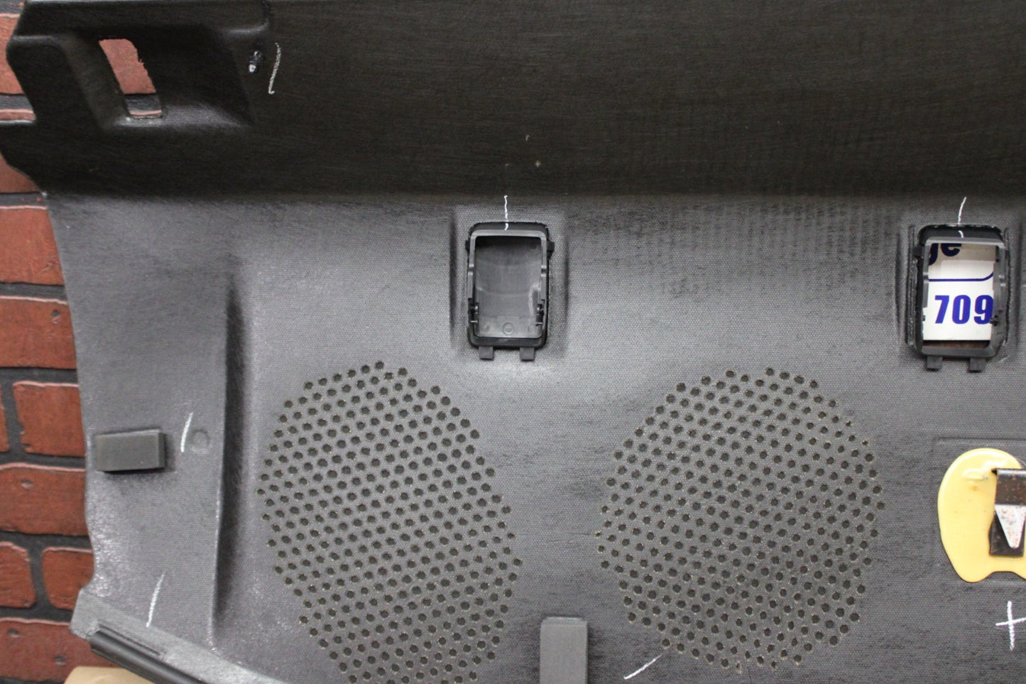 2011-2023 DODGE CHARGER REAR PACKAGE TRAY PANEL SHELF COVER OEM 1LM50DX9AP