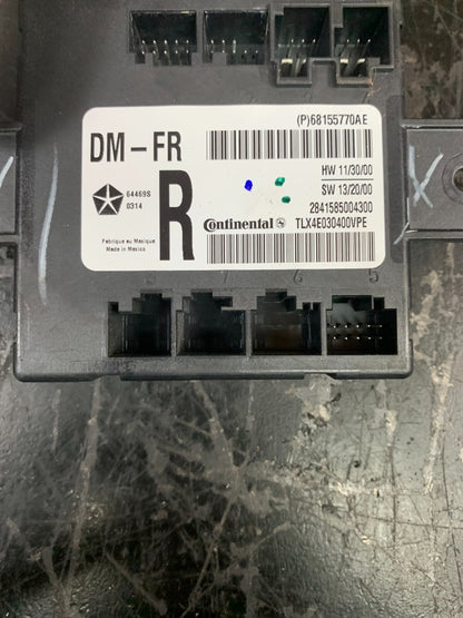 2011-2014 Dodge Ram Chrysler OEM Passenger Right Door Control Module 68155770AD