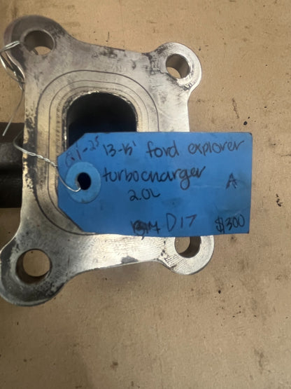 2013-2018 Ford Focus Explorer Escape 2.0L Engine EcoBoost Turbo Turbocharger