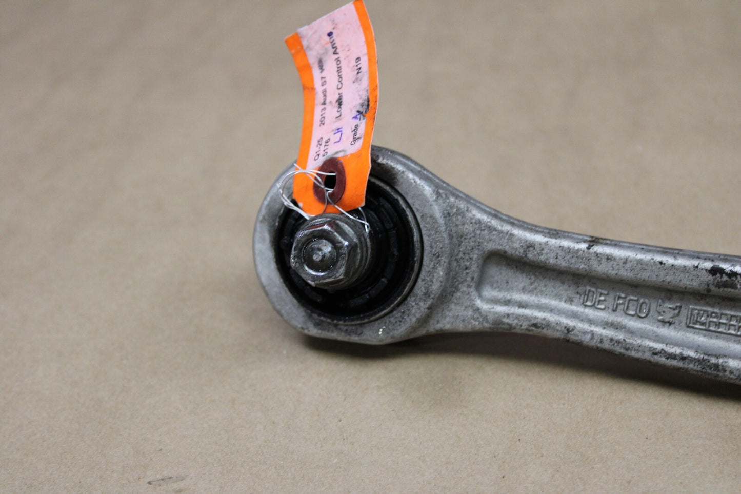 2011-18 AUDI S7 FRONT LEFT DRIVER SIDE FORWARD LOWER CONTROL ARM OEM 8k0407155c
