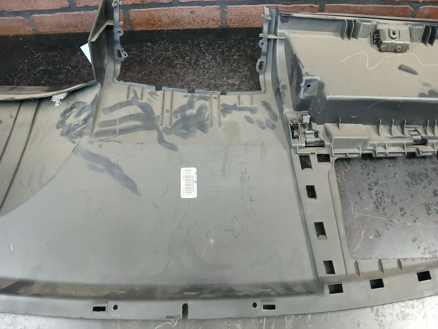 2007-2009 Dodge Caliber Dash Dashboard Panel Black Damaged 60480560619c