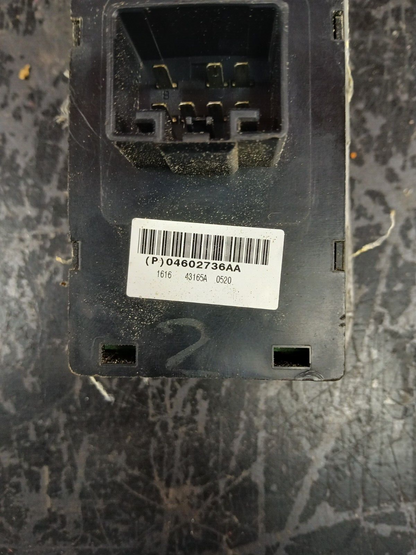 2006-2014 Dodge Jeep Chrysler Driver LH Side Door Window Switch 04602736aa