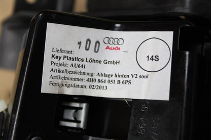 2011-2018 AUDI A8L Quattro S8 CENTER CONSOLE BACK LIGHTER OUTLET COVER PANEL OEM