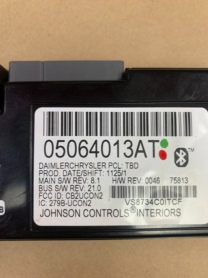 2006 Chrysler 300 SRT Bluetooth Telematic Module OEM 5064013AT
