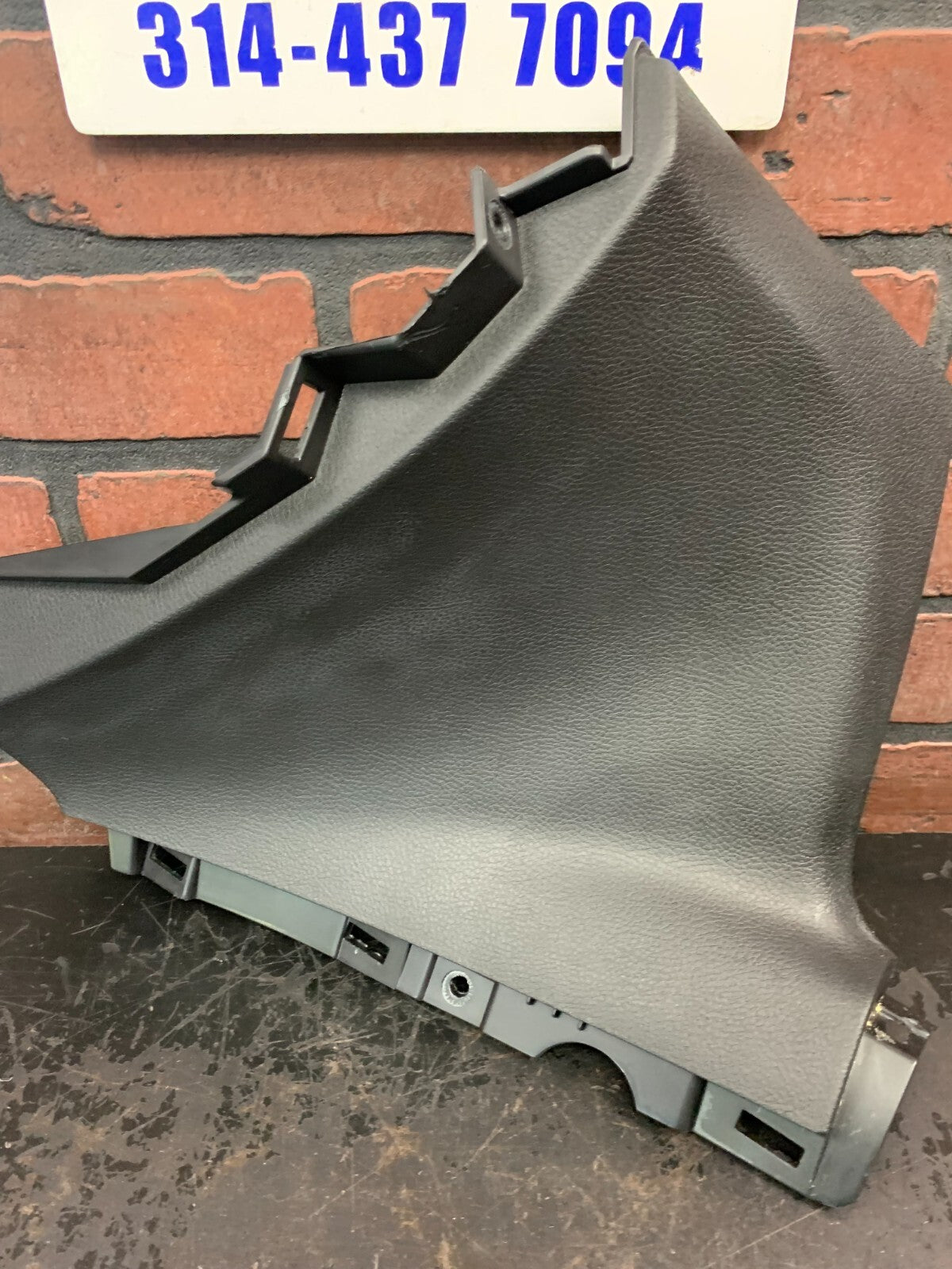 11-20 JEEP GRAND CHEROKEE LH DASHBOARD CONSOLE VALANCE TRIM OEM P01468039BL