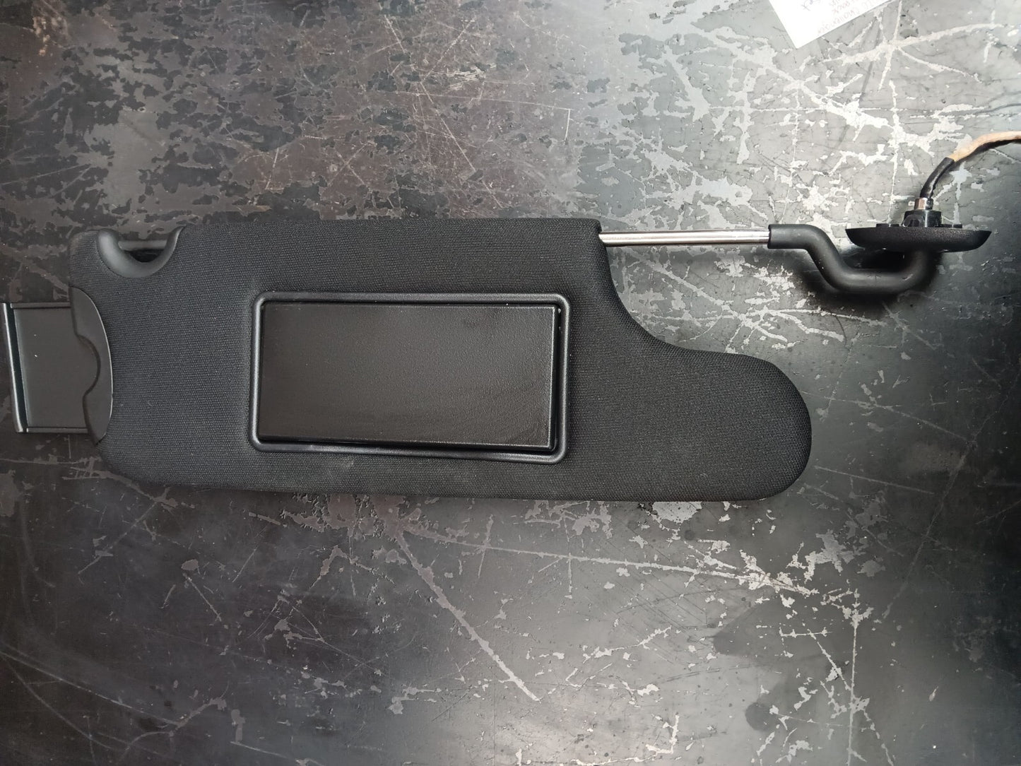 2017-2023 Dodge Challenger Scat Pack Black Extendable Sun Visor Set w/ Mirrors