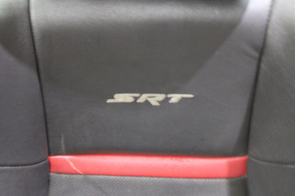 2008-2014 DODGE CHALLENGER SRT8 COMPLETE INTERIOR SEAT SET BLACK LEATHER SUEDE