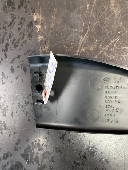 2011-2021 JEEP GRAND CHEROKEE REAR LEFT DOOR SILL SCUFF PLATE OEM 1LY87DX9AB