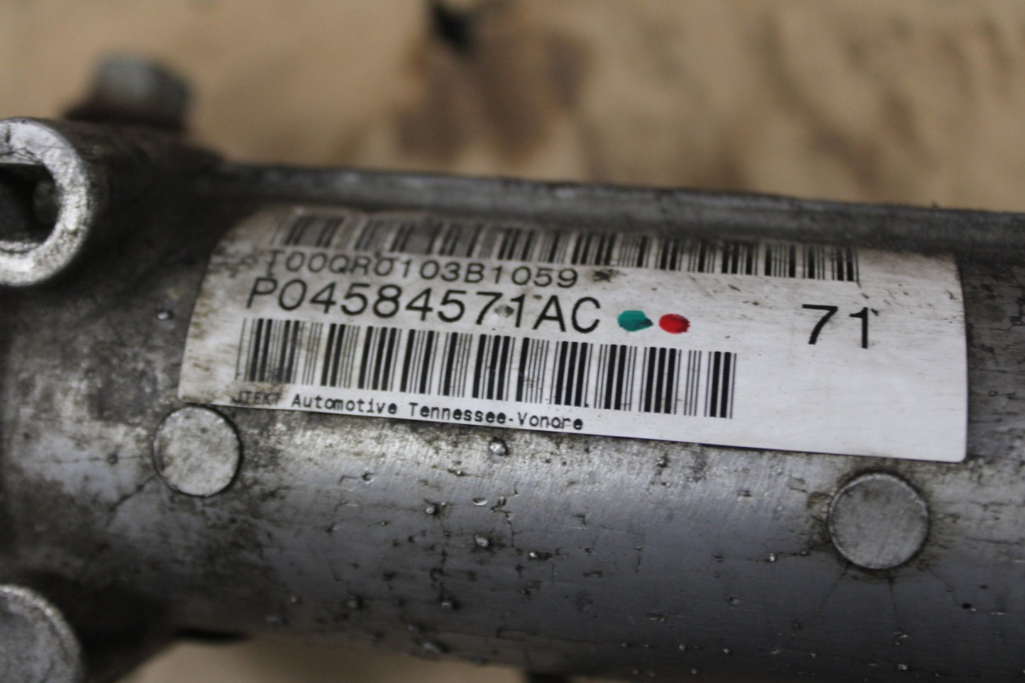 11-19 Dodge Challenger Charger SRT Power Gear Steering Rack Pinion 04584571AC