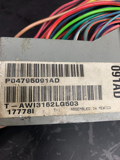 USED OEM 03-04 Dodge Neon Instrument Panel Wiring Harness 4795091AE