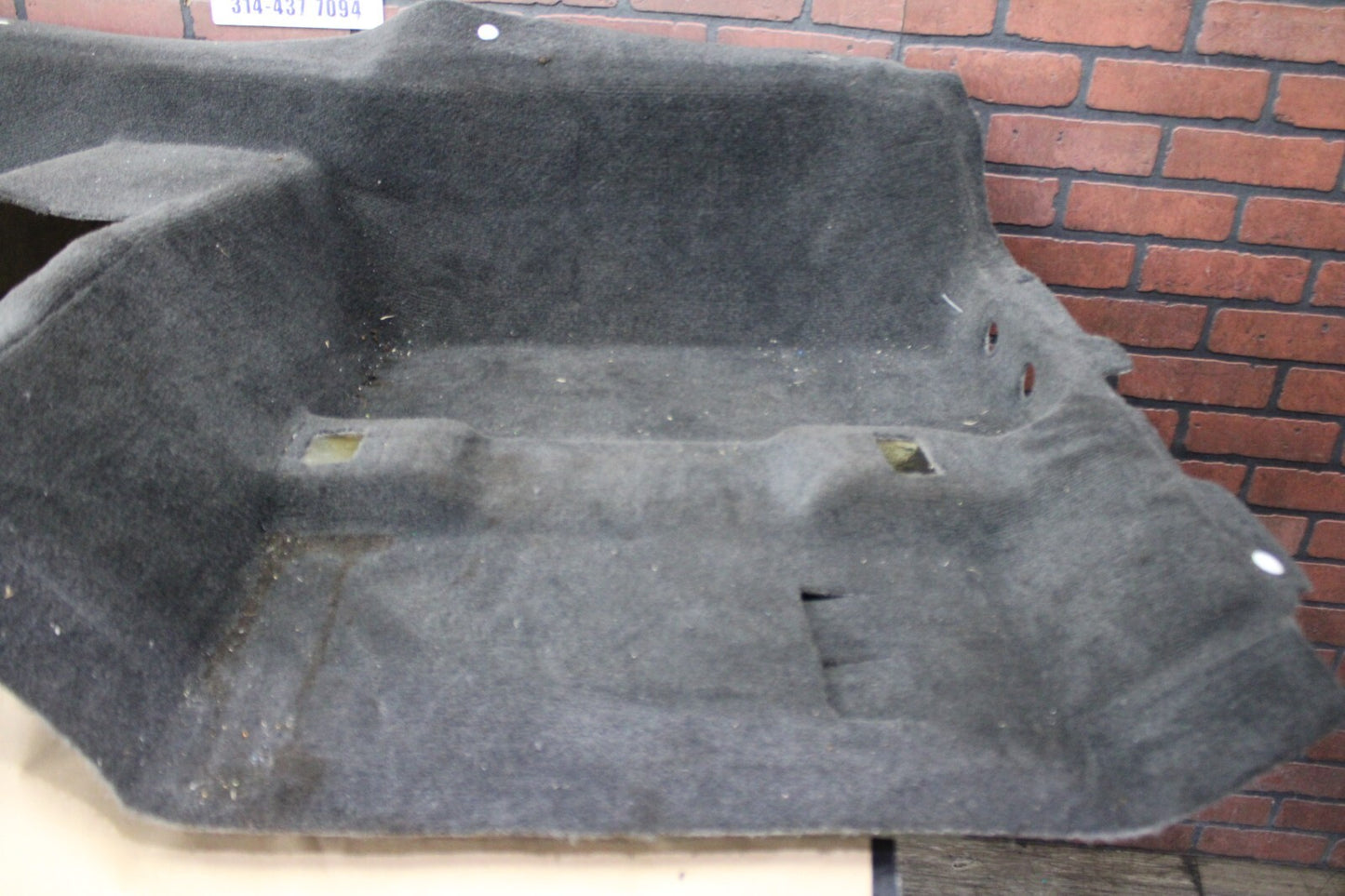2011-2014 DODGE CHALLENGER REAR INTERIOR FLOOR CARPET COVER LINER MAT OEM