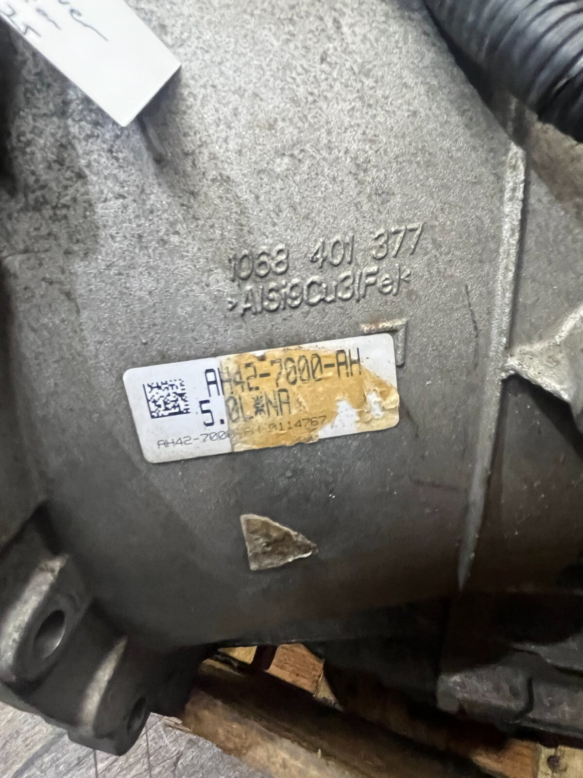 10-12 RANGE ROVER HSE 5.0L AUTOMATIC TRANSMISSION 6HP-28 OEM AH42-7000-AH UNKOWN