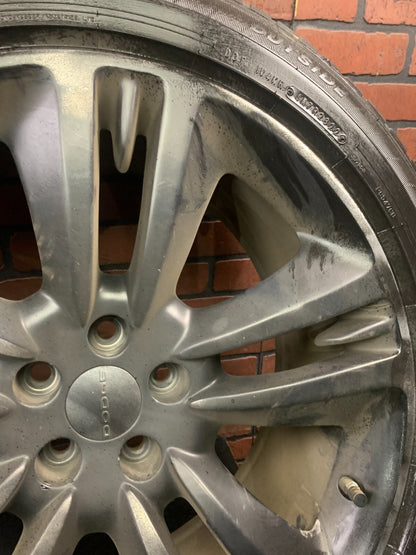 2011-2014 Dodge Charger/300/Challenger SRT8 Full Wheel Set w/ Center Caps 5 spk